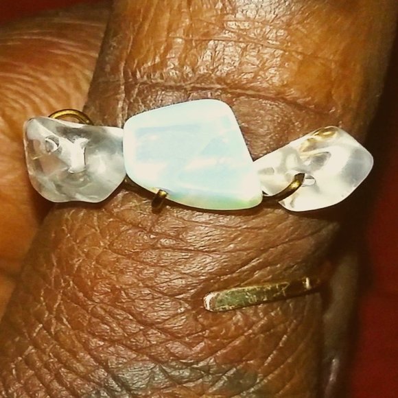 Opalite Wire Wrap Ring - Picture 2 of 5